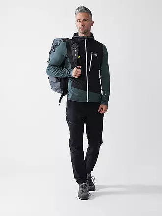 ORTOVOX | Herren Fleecejacke Grid Hoodie | petrol